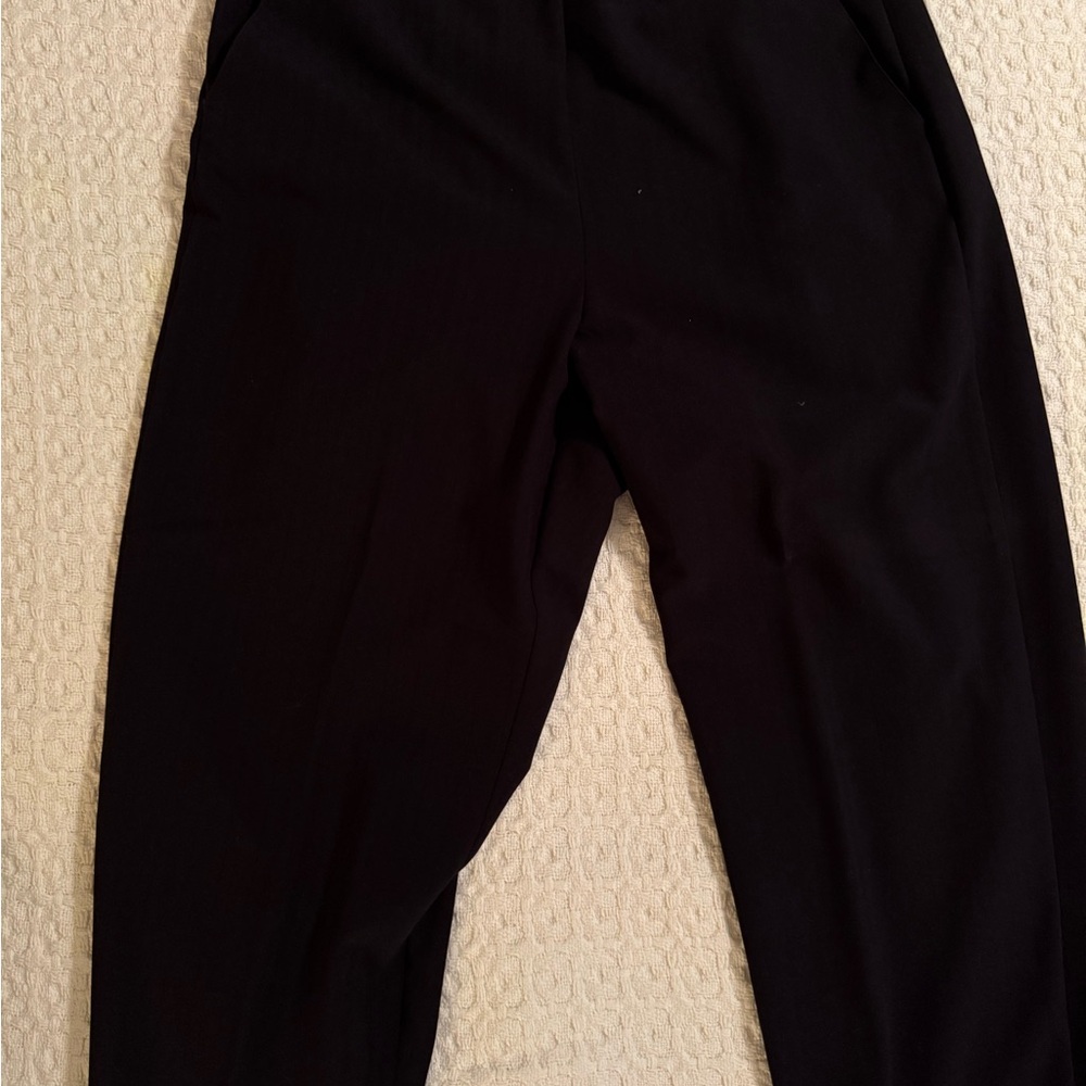 Alfred Dunner Black Women's Dress Pants - Classic Straight Leg
